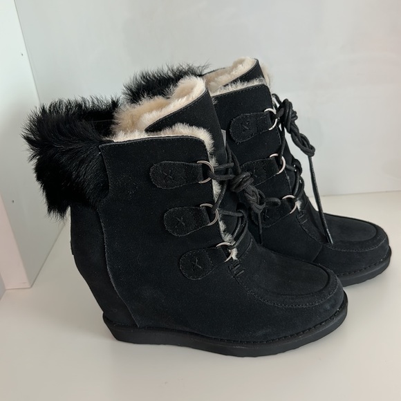 AUSTRALIA LUXE COLLECTIVE GENUINE SHEEPSKIN FUR LINED DUDLEY BOOT - Picture 3 of 13